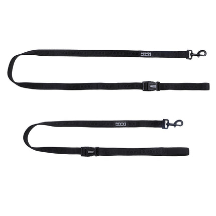 DOOG Neosport (Clip It) Neoprene Dog Lead - BLACK - EXTRA LARGE