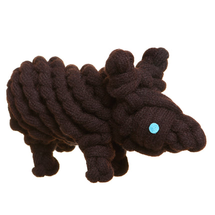 Outback Tails WAZZA the WOMBAT Crunch Dog Toy