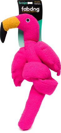 Twisty Flamingo Toy for Dogs