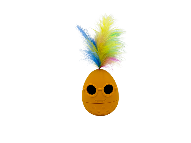 KIWI WALKER Balance Wobble Egg Toy for Cats