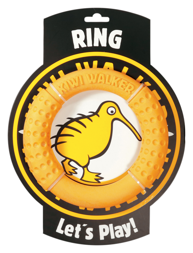 KIWI WALKER Dog Toy TPR Ring - MAXI