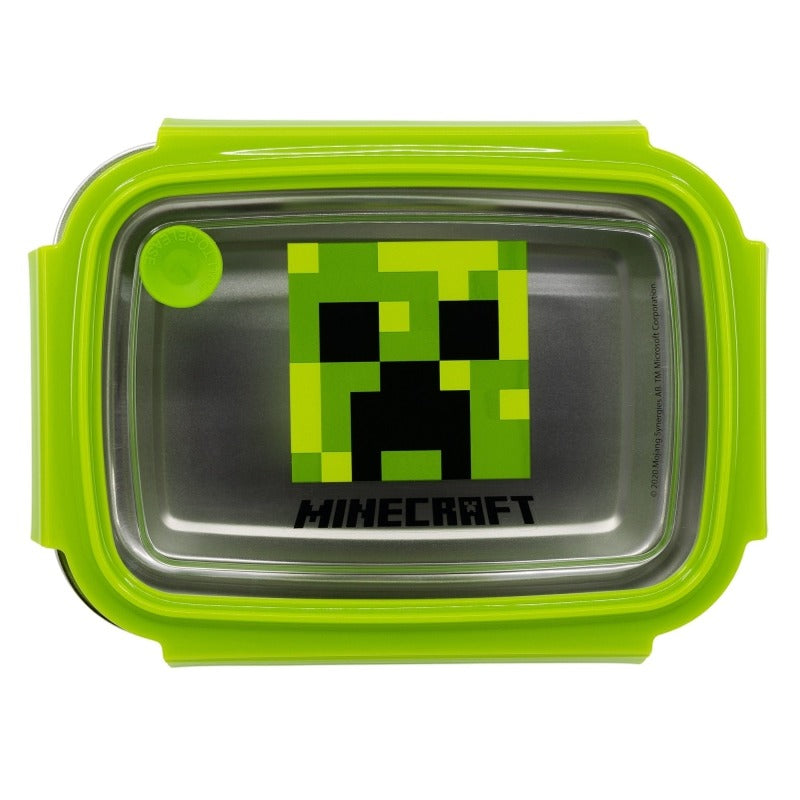 Sandwich Box Minecraft Plastic