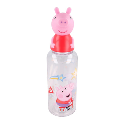 Peppa Pig 3D Figurine Water Bottle 