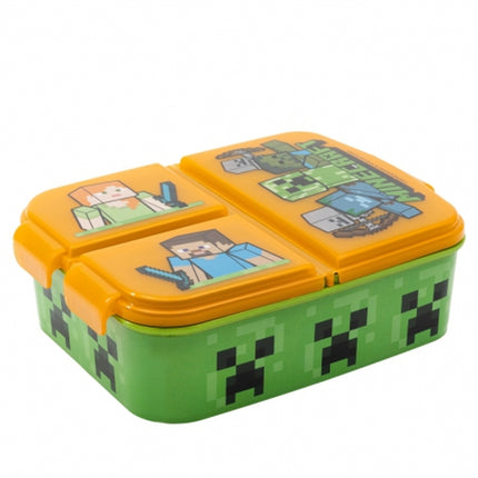 Minecraft Multi Compartment Sandwich Box