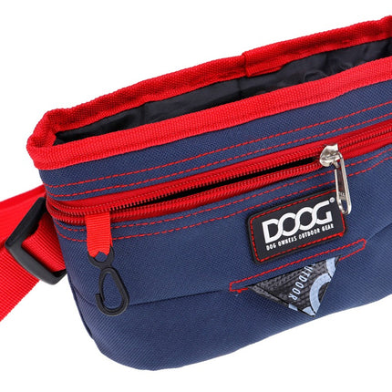 Treat Pouch for Dogs (Navy/Red) - DOOG